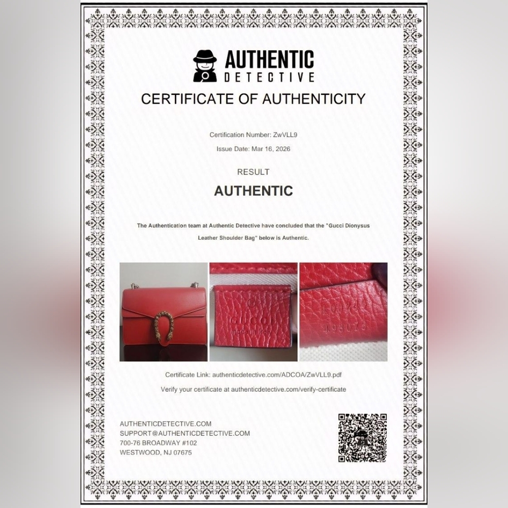 Gucci Dionysus   leather Shoulder Bag - Picture 16 of 16